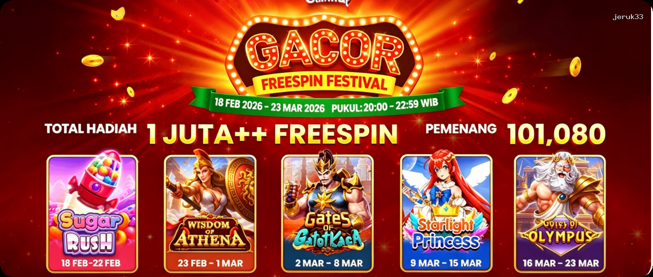 Login jeruk33 Sekarang Bonus Melimpah
